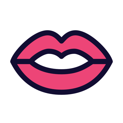 labios icono gratis