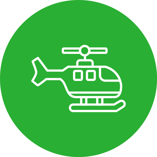 helicóptero icono gratis