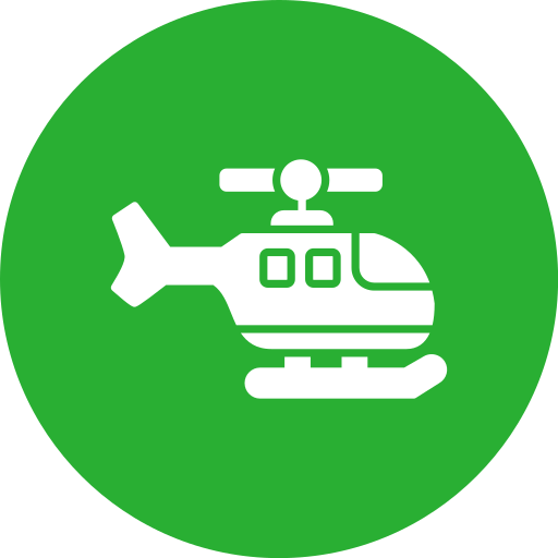 helicóptero icono gratis