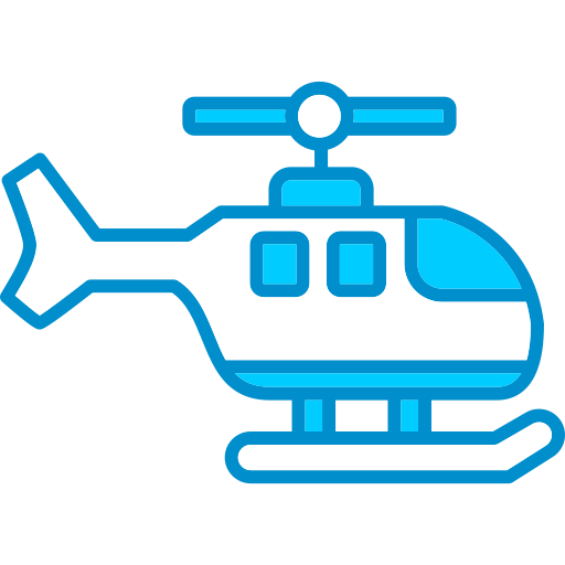 helicóptero icono gratis
