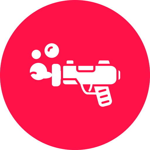 pistola de juguete icono gratis