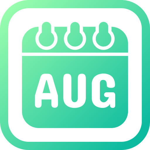 agosto icono gratis