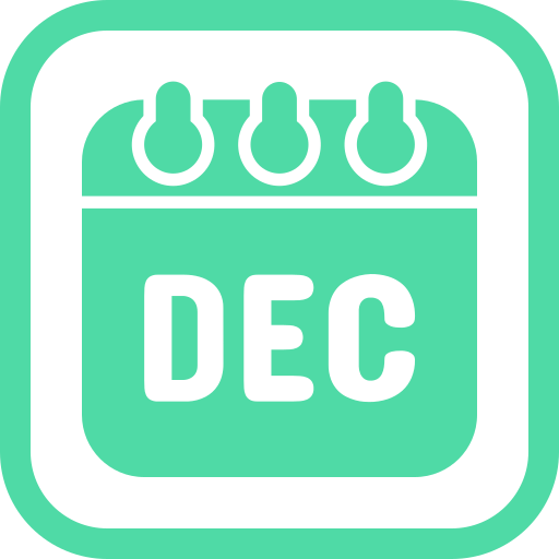 diciembre icono gratis