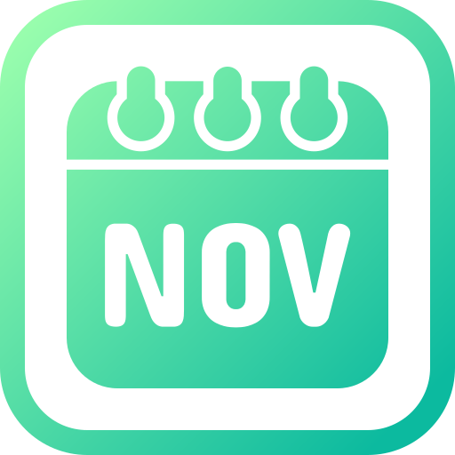 noviembre icono gratis