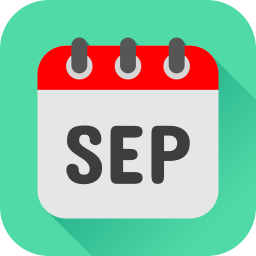 septembre Icône gratuit septembre Icône gratuit