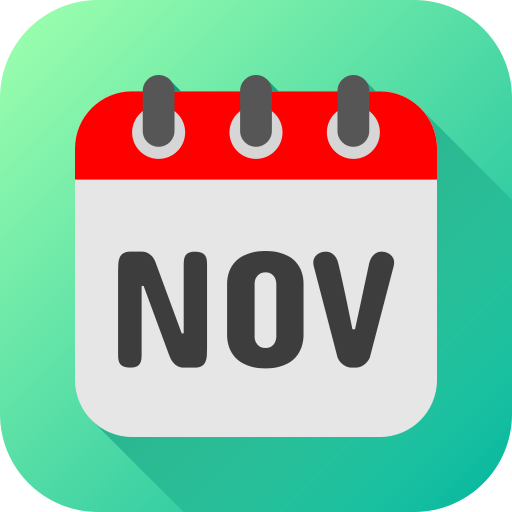 noviembre icono gratis