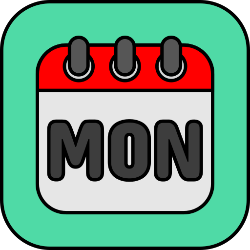 lundi Icône gratuit lundi Icône gratuit
