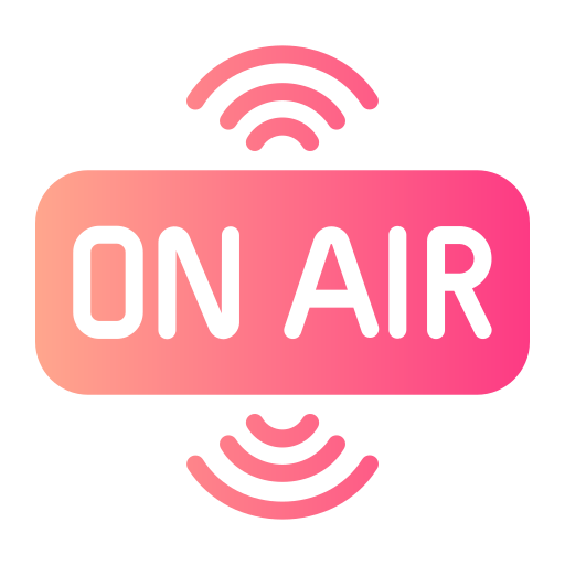 À l'antenne Icône gratuit À l'antenne Icône gratuit
