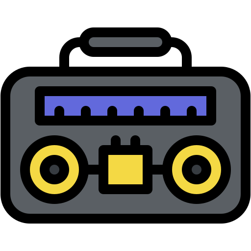 Music tape - Free music and multimedia icons