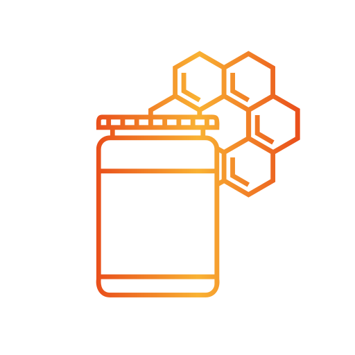 Honey jar free icon