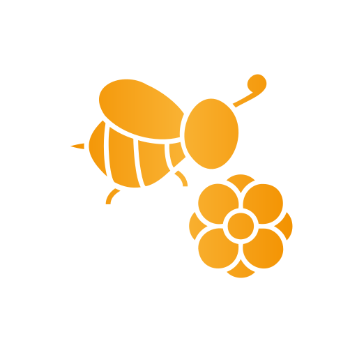 miel de abeja icono gratis