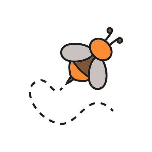 abeja icono gratis