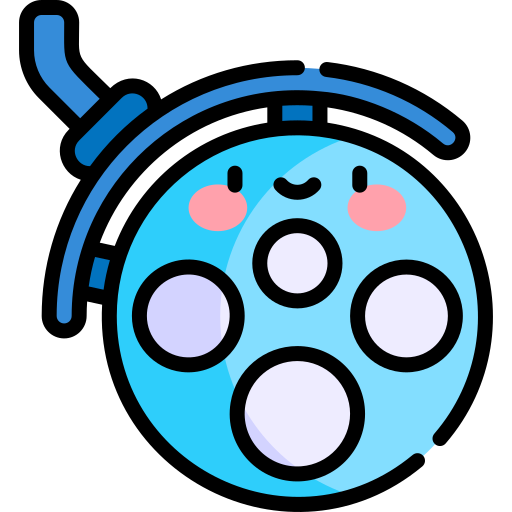 lámpara de cirugía icono gratis
