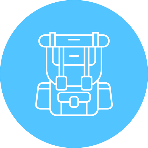 mochila icono gratis