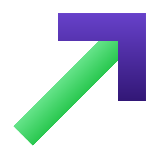 flecha norte icono gratis