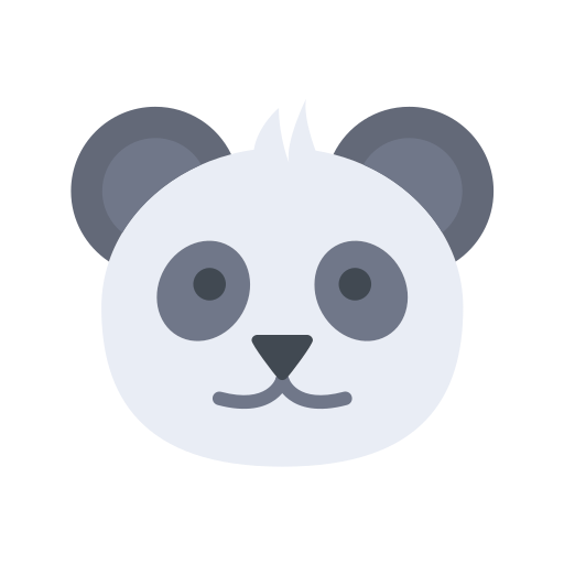 panda icono gratis