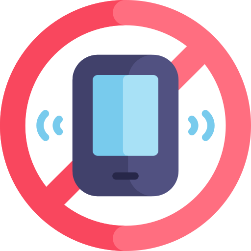 sin teléfono icono gratis