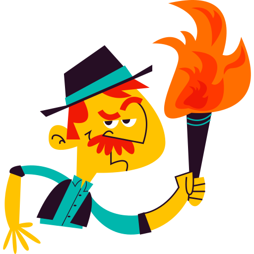 Pyromania free sticker Pyromania free sticker