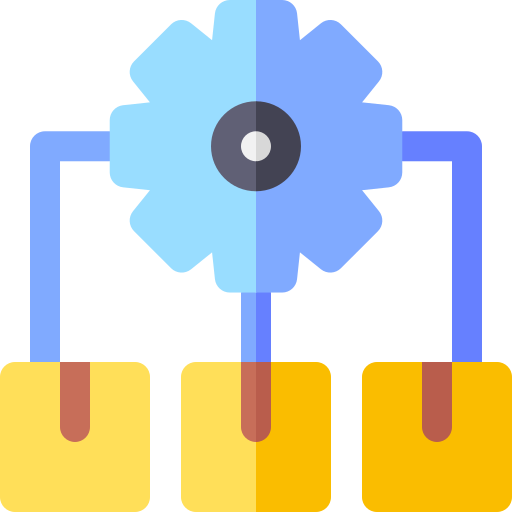 gestión de productos icono gratis