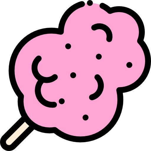 Cotton candy - Free food icons