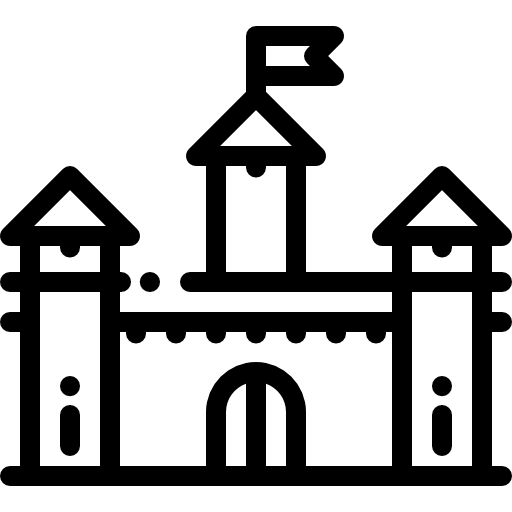 castillo icono gratis