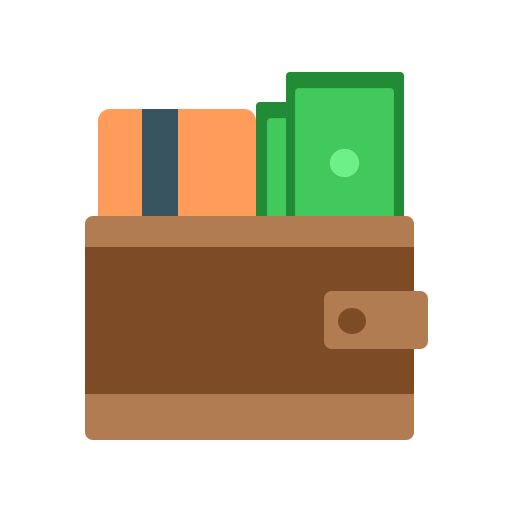 Wallet free icon