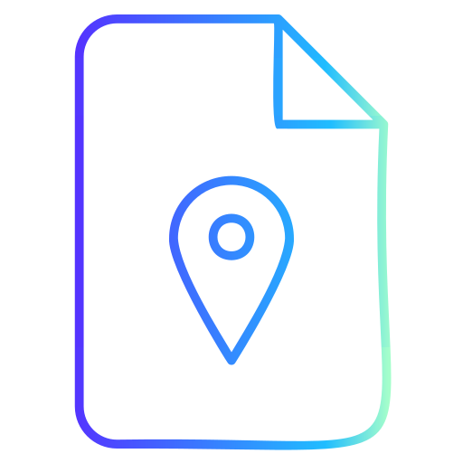 archivo de ubicación icono gratis