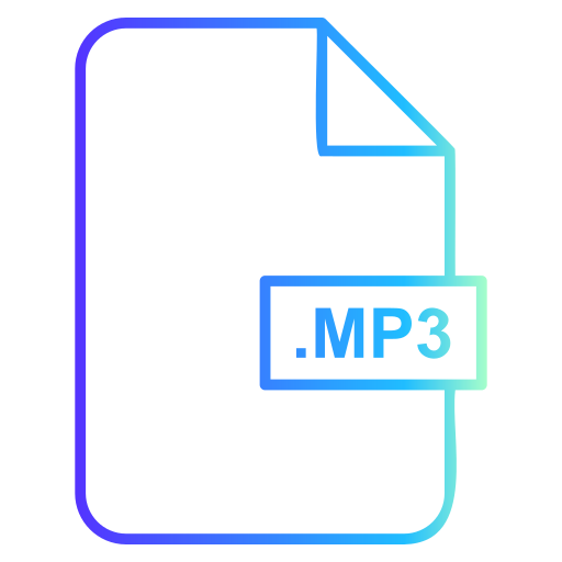 archivo mp3 icono gratis