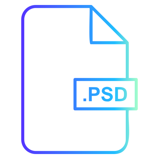 archivo psd icono gratis