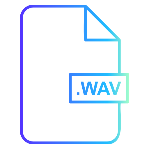 archivo wav icono gratis