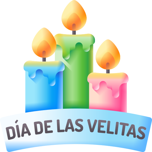 dia de las velas icono gratis