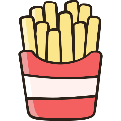 batatas fritas grátis ícone batatas fritas grátis ícone