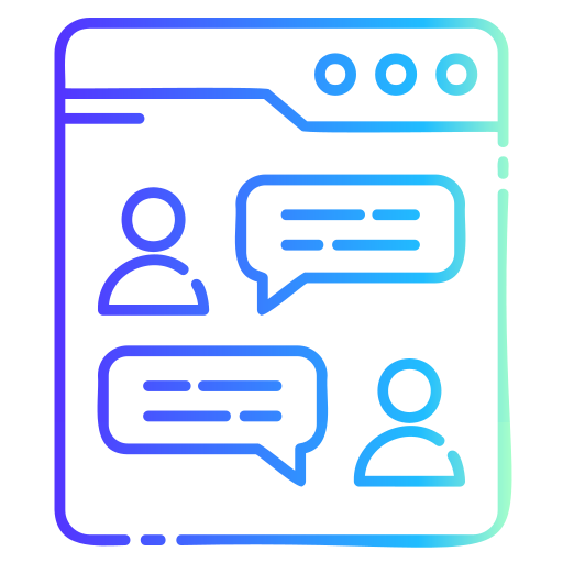 conversación icono gratis