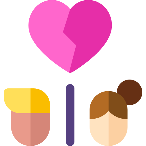 Broken heart free icon