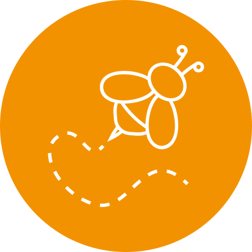 Bee free icon Bee free icon