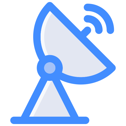 antena parabólica icono gratis