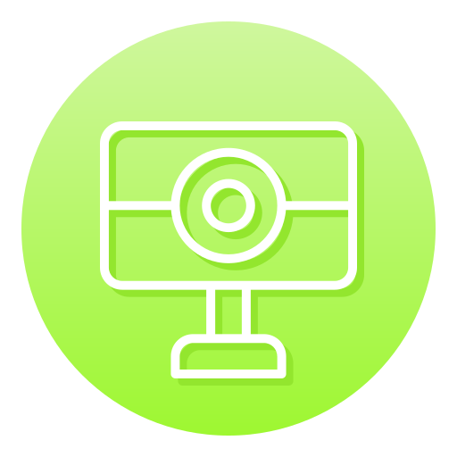 cámara web icono gratis