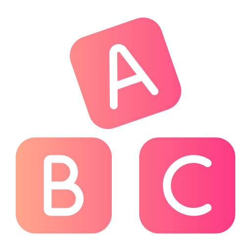 Abc block - Free education icons