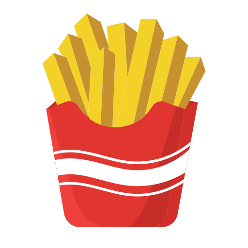 Fries free icon Fries free icon