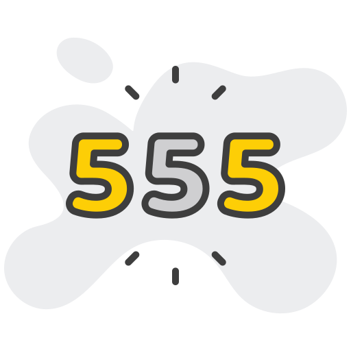 555 grátis ícone 555 grátis ícone