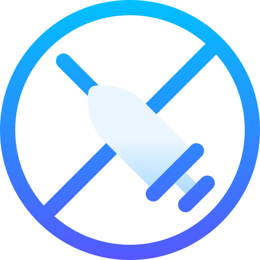 sem drogas grátis ícone