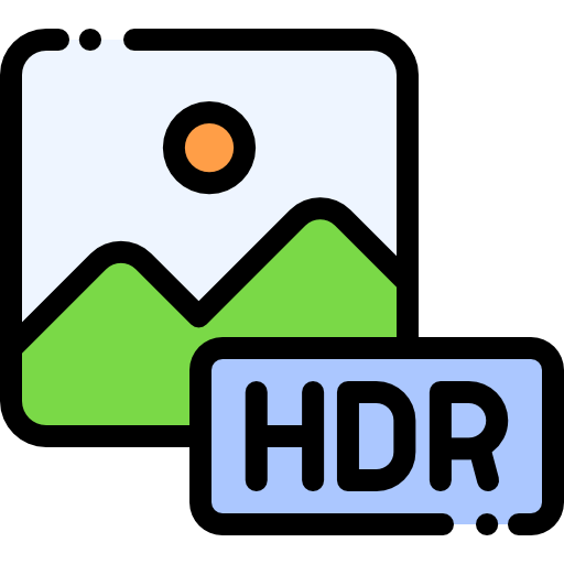 hdr icono gratis