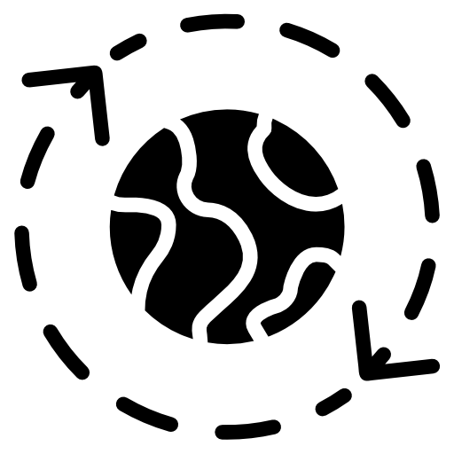 en todo el mundo icono gratis