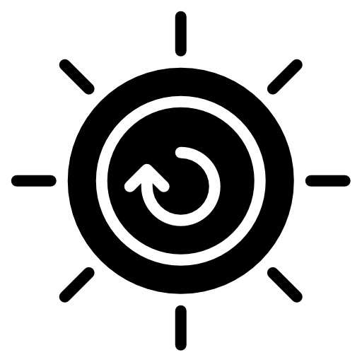 energía solar icono gratis