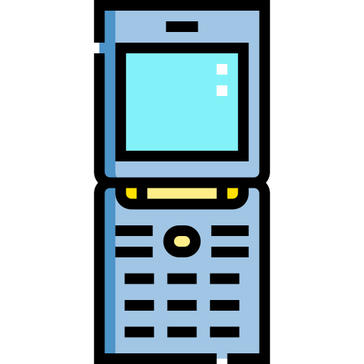 Flip phone - Free communications icons