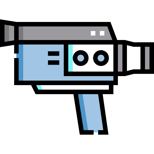 camara de video icono gratis