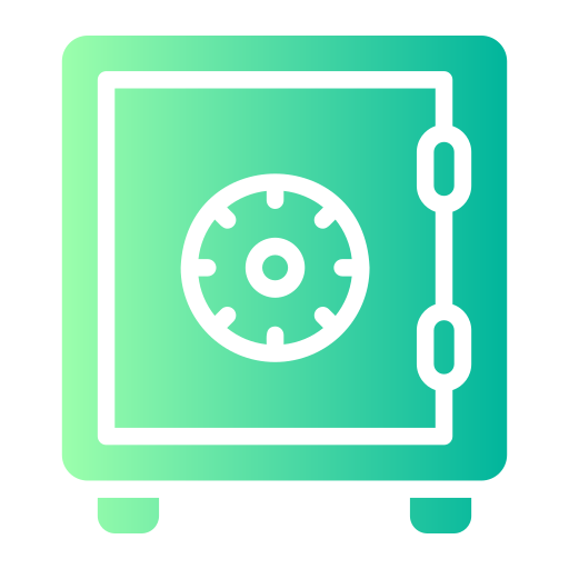 caja de seguridad icono gratis