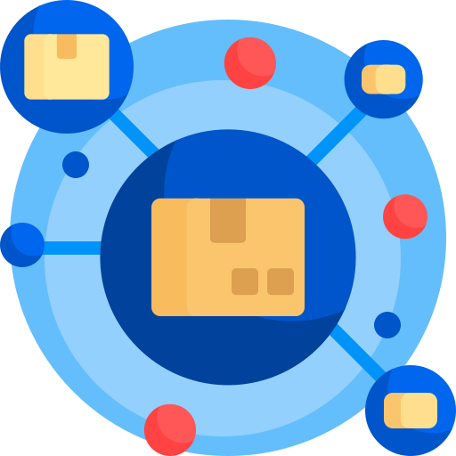 Distribution free icon