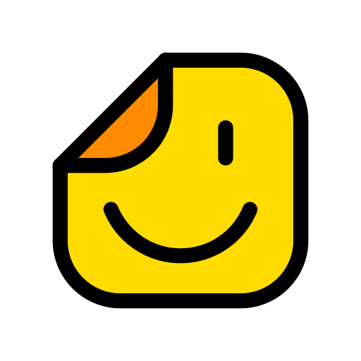 pegatina icono gratis