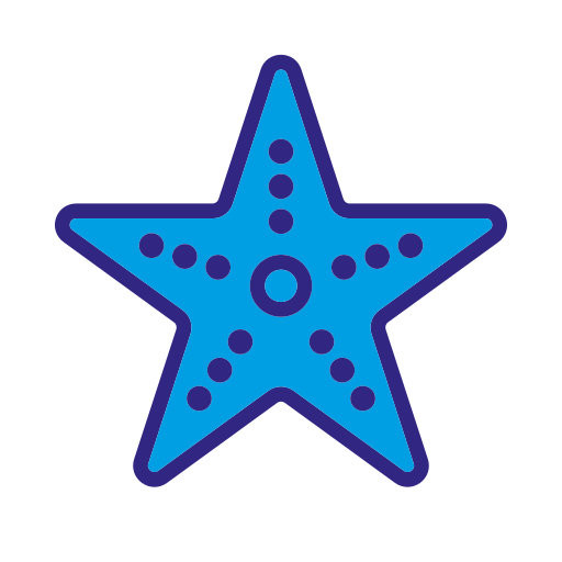 estrella de mar icono gratis